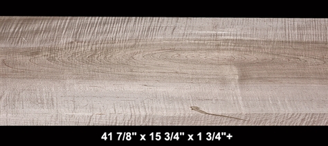 Extra-Wide Heartwood Curly Maple - 41 7/8